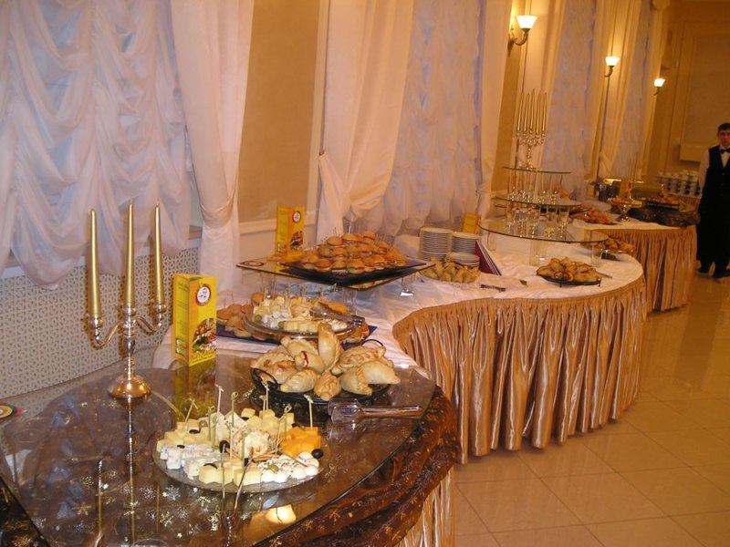 снимок зала для мероприятия Кейтеринг Agat на 1 мест Краснодара