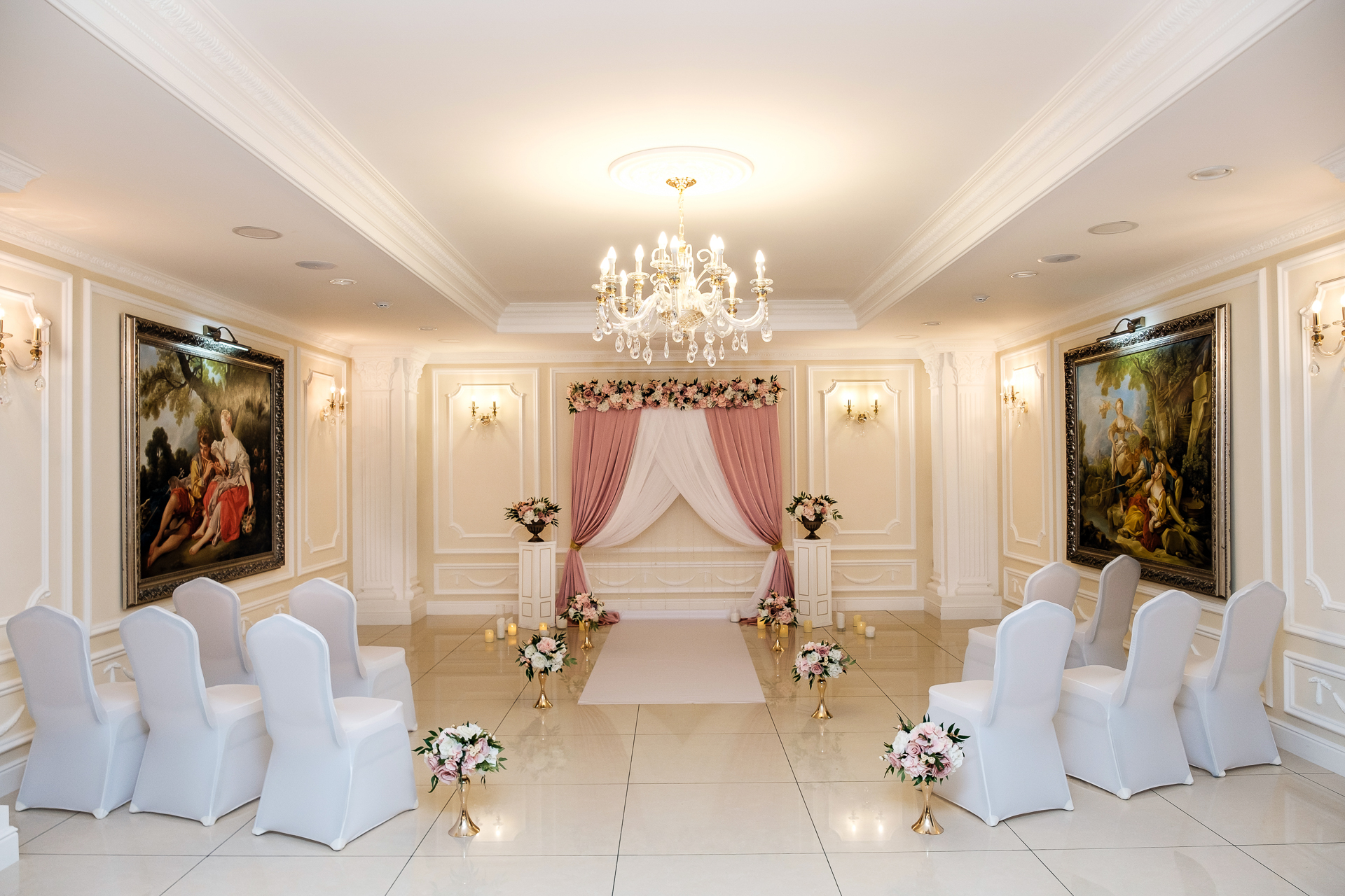 снимок зала для мероприятия Банкетные залы Банкетный зал "Версаль" на 1 мест Краснодара