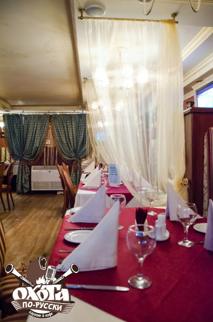 фотография помещения Кафе кафе & караоке Охота по-русски на 2 по 50 гостей мест Краснодара